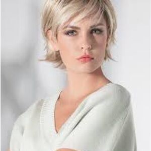 ELLEN WILLE FAME PASTEL BLONDE ROOTED HAND TIED FULL LACE SYNTHETIC CLEAN COMFY!